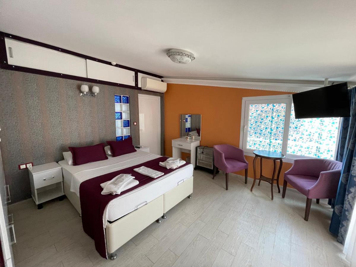 Tayfun Hotel Mordogan Bagian luar foto